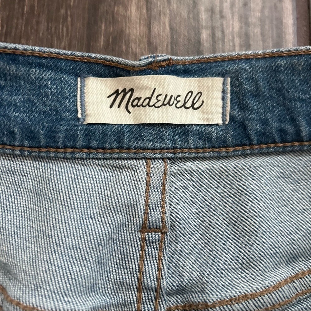 Madewell The Perfect Vintage Straight Leg Jeans in Denman Wash Sz 26 NWOT - Picture 9 of 10